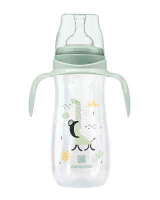 Бебешко шише Kikkaboo - Jingle, Mint, 400 ml