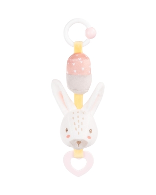 Бебешка играчка със звънче Kikkaboo - Rabbits in Love