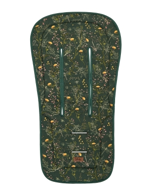 Подложка за количка против изпотяване Kikkaboo - Secret Garden, Green