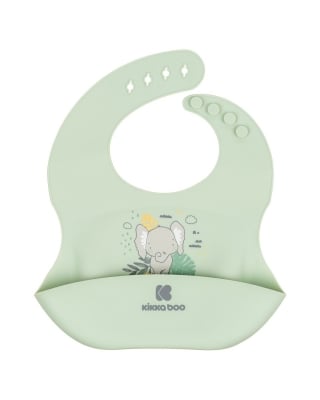 Силиконов лигавник KikkaBoo - Savanna, Friends Mint