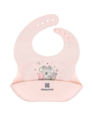 Силиконов лигавник KikkaBoo - Savanna, Friends Pink