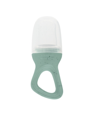 Биберон за мека храна Kikkaboo - Platinum Silicone, Sage