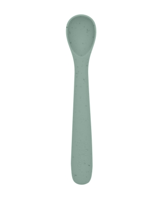Силиконова лъжица Kikkaboo - Platinum Silicone, Sage