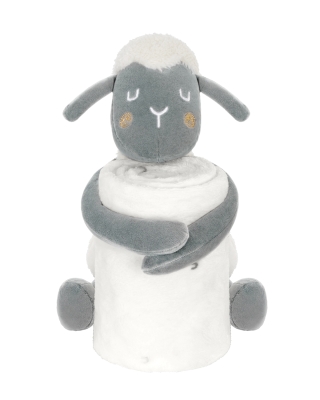 Сет играчка с одеяло Kikkaboo - Sleepy Sheep