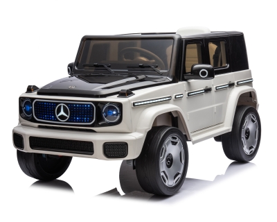 Акумулаторен джип Kikkaboo - Licensed Mercedes Benz EQG, White