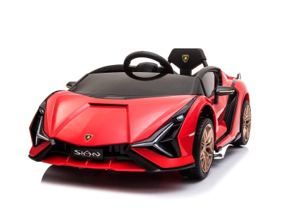 Акумулаторна кола Kikkaboo - Licensed Lamborgini Sian, Red