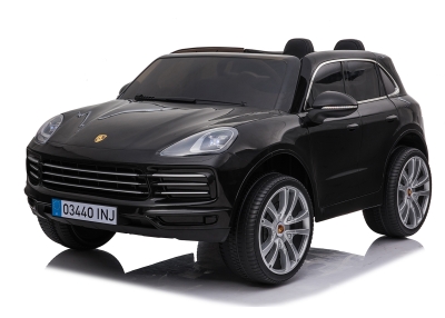 Акумулаторен джип Kikkaboo - Licensed Porsche Cayenne S, Черен