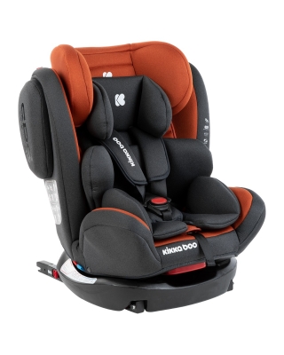 Столче за кола Kikkaboo - 4 Fix Double, IsoFix, 0-36 кг, Orange 