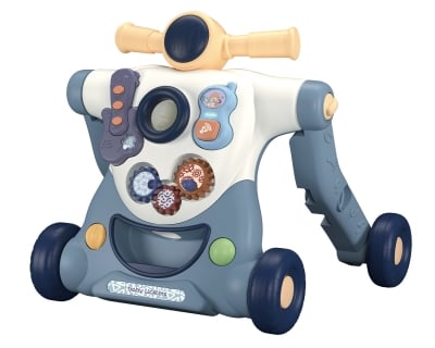 Проходилка и Скутер 4 в 1 Kikkaboo - Robo, Blue