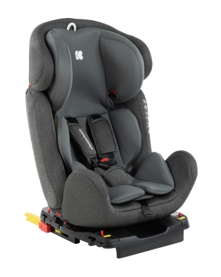 Столче за кола Kikkaboo - 4 Safe, i-Size, IsoFix,0-36 кг, Black