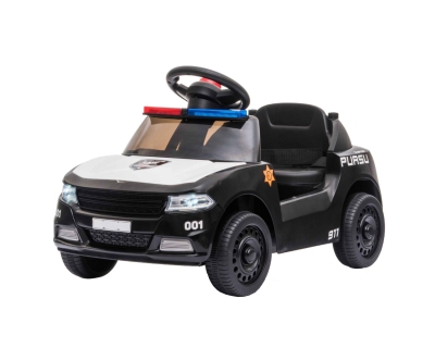 Акумулаторна кола Kikkaboo - Little Cop, Black
