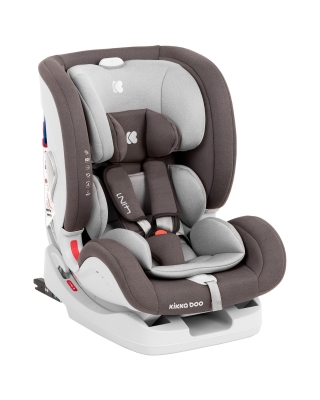 Столче за кола KikkaBoo - 4in1, с IsoFix, 0-36 kg, Brown