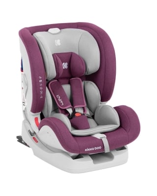 Столче за кола KikkaBoo - 4in1, с IsoFix, 0-36 kg, Raspberry