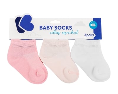 Бебешки летни чорапи Kikkaboo Pink 1-2г