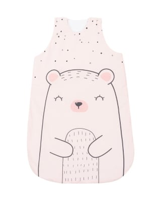 Спален чувал KikkaBoo - Bear with me, 0-6 месеца, Pink