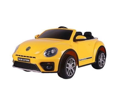 Акумулаторна кола Kikkaboo - Licensed Volkswagen Beetle, Yellow