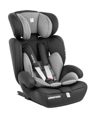 Столче за кола Kikkaboo - Bronn, IsoFix, 9-36кг, Grey