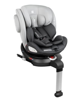 Столче за кола Kikkaboo - Ronda, IsoFix, 0-36 кг, Light Grey
