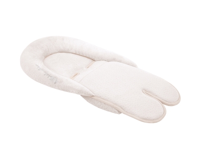 Мемори подложка за стол за кола Kikkaboo - Velvet, White