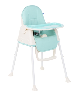 Столче за хранене 3 в 1 KikkaBoo - Creamy, Mint