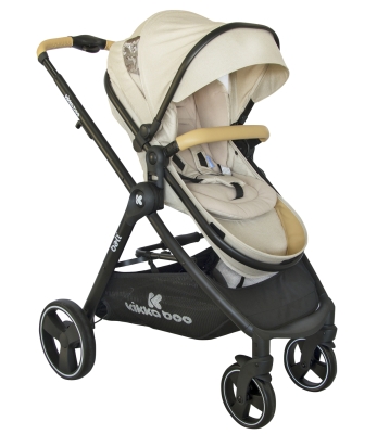 Комбинирана количка 2 в 1 Kikkaboo - Bali Zen, Beige Melange