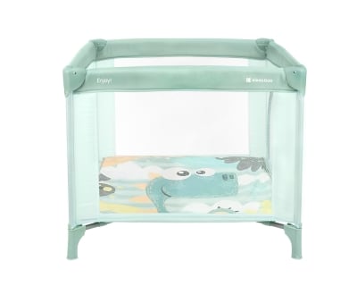 Бебешка кошара за игра Kikkaboo - Enjoy, Mint Dino