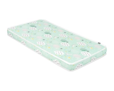 Матрак Kikkaboo - Fantasia, 70 х 140 х 9 cm, Clouds Mint