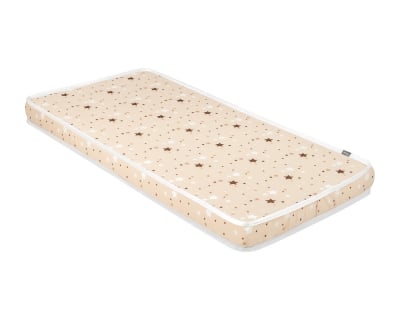 Матрак Kikkaboo - Fantasia, 70 х 140 х 9 cm, Stars Beige