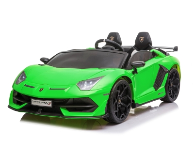 Акумулаторна кола Kikkaboo - Licensed Lamborghini Aventador SVJ, Green