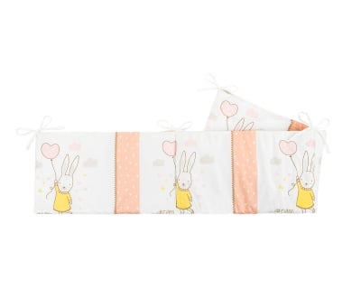 Обиколник с вата Kikkaboo - Rabbits in Love, 210 cm