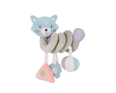 Хоризонтална играчка спирала Kikkaboo - Kit the Cat
