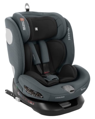 Столче за кола Kikkaboo - i-Moove, i-Size, IsoFix, 40-150 сm, Dark Grey