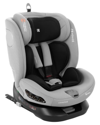 Столче за кола Kikkaboo - i-Moove, i-Size, IsoFix, 40-150 см, Light Grey