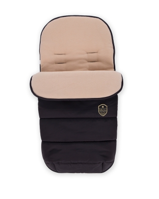 Чувалче за бебешка количка Kikkaboo - Embroidered, Black