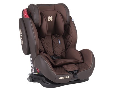 Столче за кола Kikkaboo - Major, IsoFix, 9-36 кг, Brown