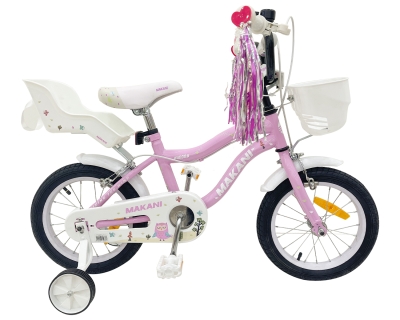 Детски велосипед 14" Kikkaboo - Makani, Aurora, Pink