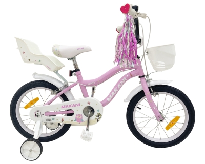 Детски велосипед 16" Kikkaboo - Makani, Aurora, Pink