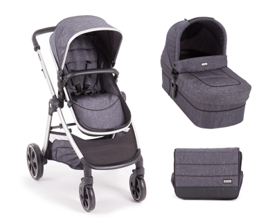 Комбинирана количка 2 в 1 KikkaBoo - Maui, Grey