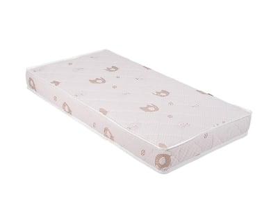Матрак Kikkaboo - Memory Comfort, Cool gel, 70 х 140 х 12 cm, Elephants Pink