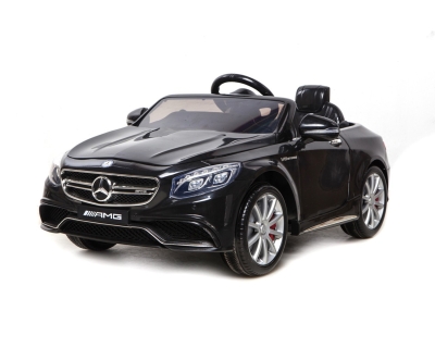 Акумулаторна кола Kikkaboo - Licensed Mercedes S 63 AMG, Black SP