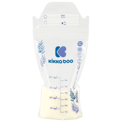 Пликове за съхранение на кърма Kikkaboo - 50 броя