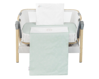 Бебешки спален комплект за мини кошара Kikkaboo - Jungle King, 5 части