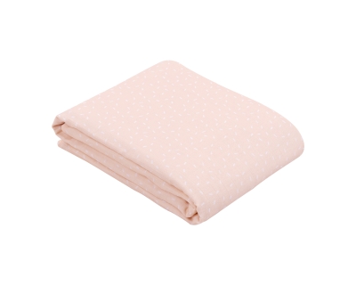 Лятно двупластово одеяло от муселин Kikkaboo - 100 х 100 cm, Confetti Pink