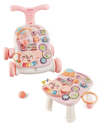 Детска проходилка 3 в 1 Kikkaboo - Play & Grow, Pink