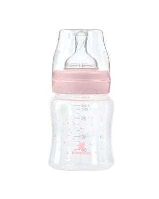 Бебешко шише Kikkaboo - Hippo Dreams, РР, 120 ml, Pink