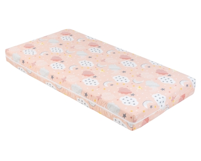Бебешки матрак Kikkaboo - Siesta, 60 х 120 х 10 cm, Clouds Peach