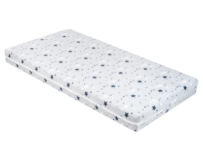 Бебешки матрак Kikkaboo - Siesta, 60 х 120 х 10 cm, Stars Grey