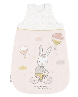 Зимен спален чувал KikkaBoo - Rabbits in Love, 0-6 месеца