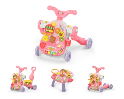Детска проходилка 4 в 1 Kikkaboo - Sweet Escape, Pink