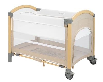 Сгъваема кошара на две нива Kikkaboo - Tender, Beige